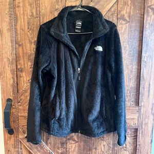 The north face women's black osito fluffy jacket size‎ large